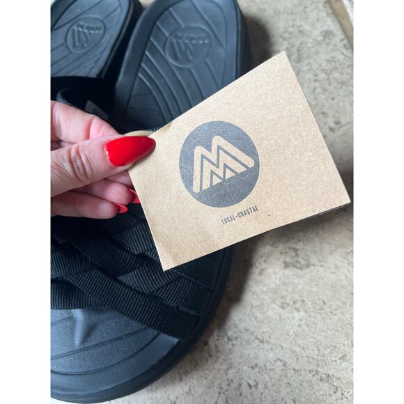 Malibu Sandals ZUMA NYLON BLACK new with tags multiple sizes - Picture 6 of 16